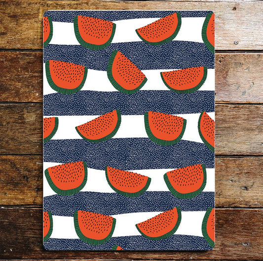Watermelon Fruit Kitchen pattern kitchen | Metal Wall Sign