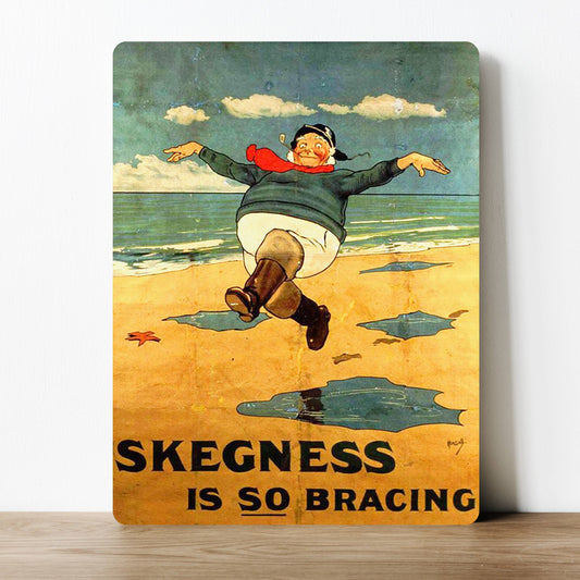 Skegness British Railways Southern Region Metal Sign
