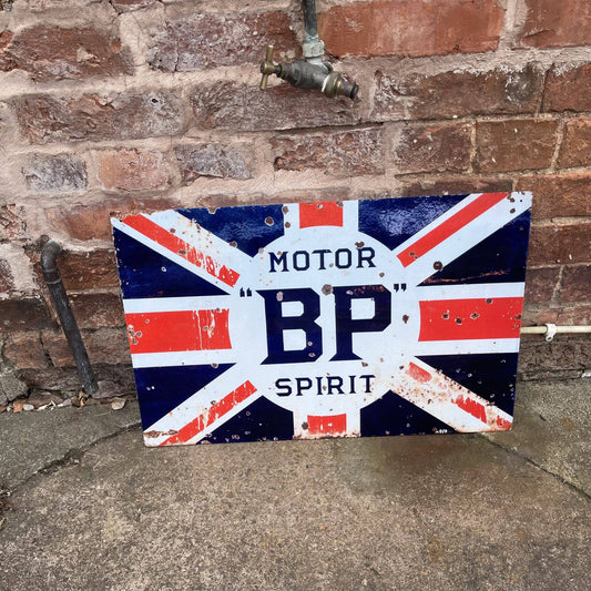 Motor BP Spirit | Metal Advertising Wall Sign