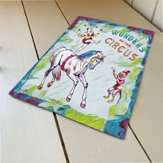 Wonders Of The Circus | Metal Humour Wall Sign