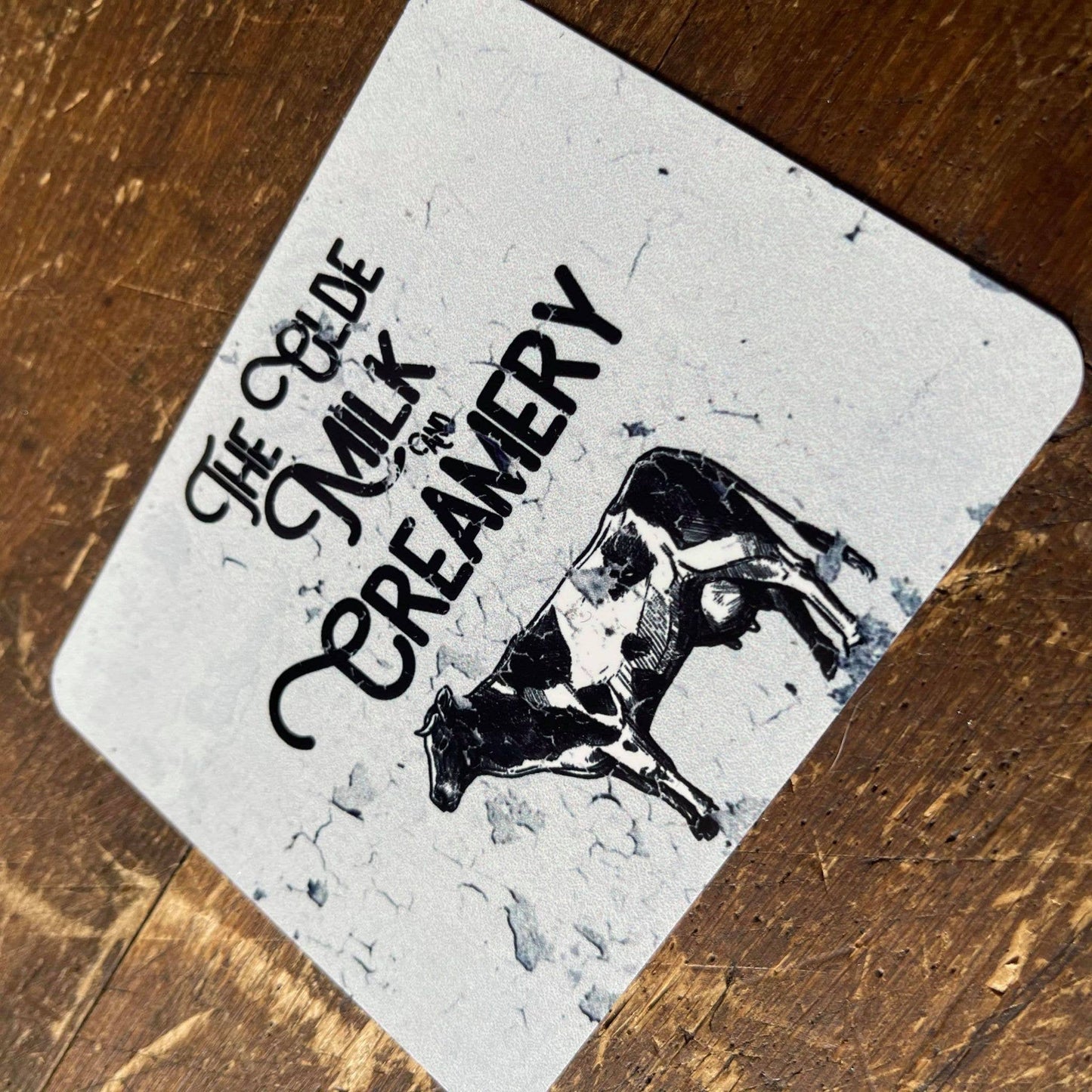 Creamery Milk Cow Farmhouse | Metal Sign Plaque