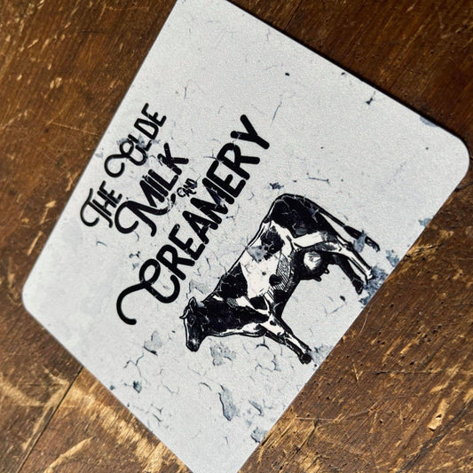 Creamery Milk Cow Farmhouse | Metal Sign Plaque