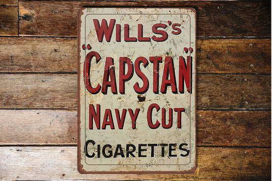 Wills Navy Cut | Metal Vintage Wall Sign