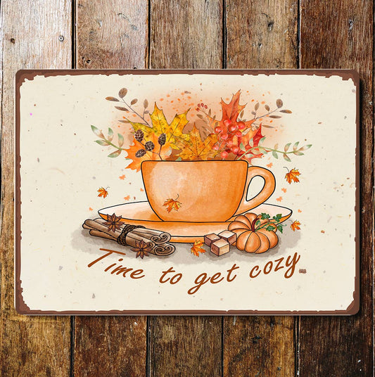 Autumn Feel Art | Metal Sign Plaque