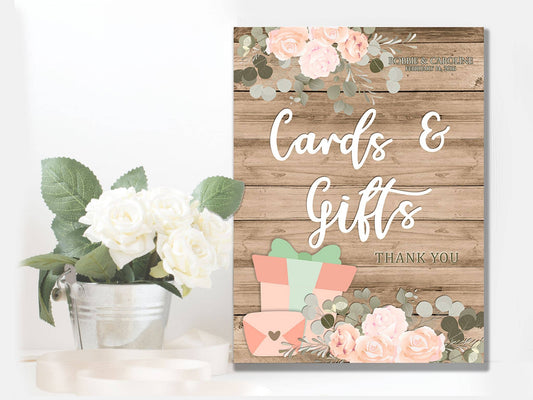 Wedding Card & Gifts | Metal Wall Sign