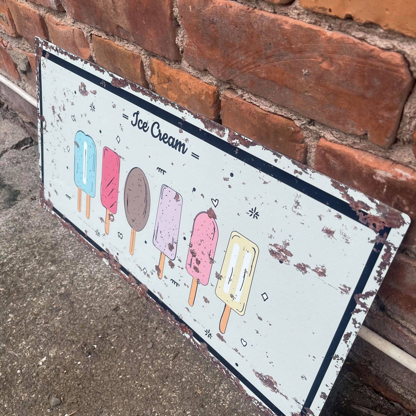 Ice Cream | Metal Sign