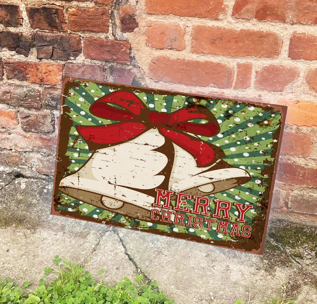 Bells Christmas | Metal Vintage Wall Sign