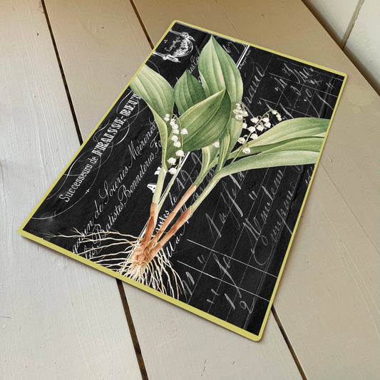 Flower And Roots | Metal Wall Sign