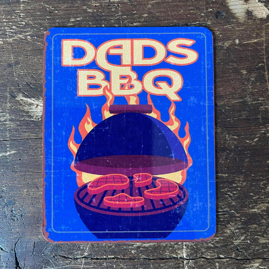 Dads BBQ | Metal Sign Plaque