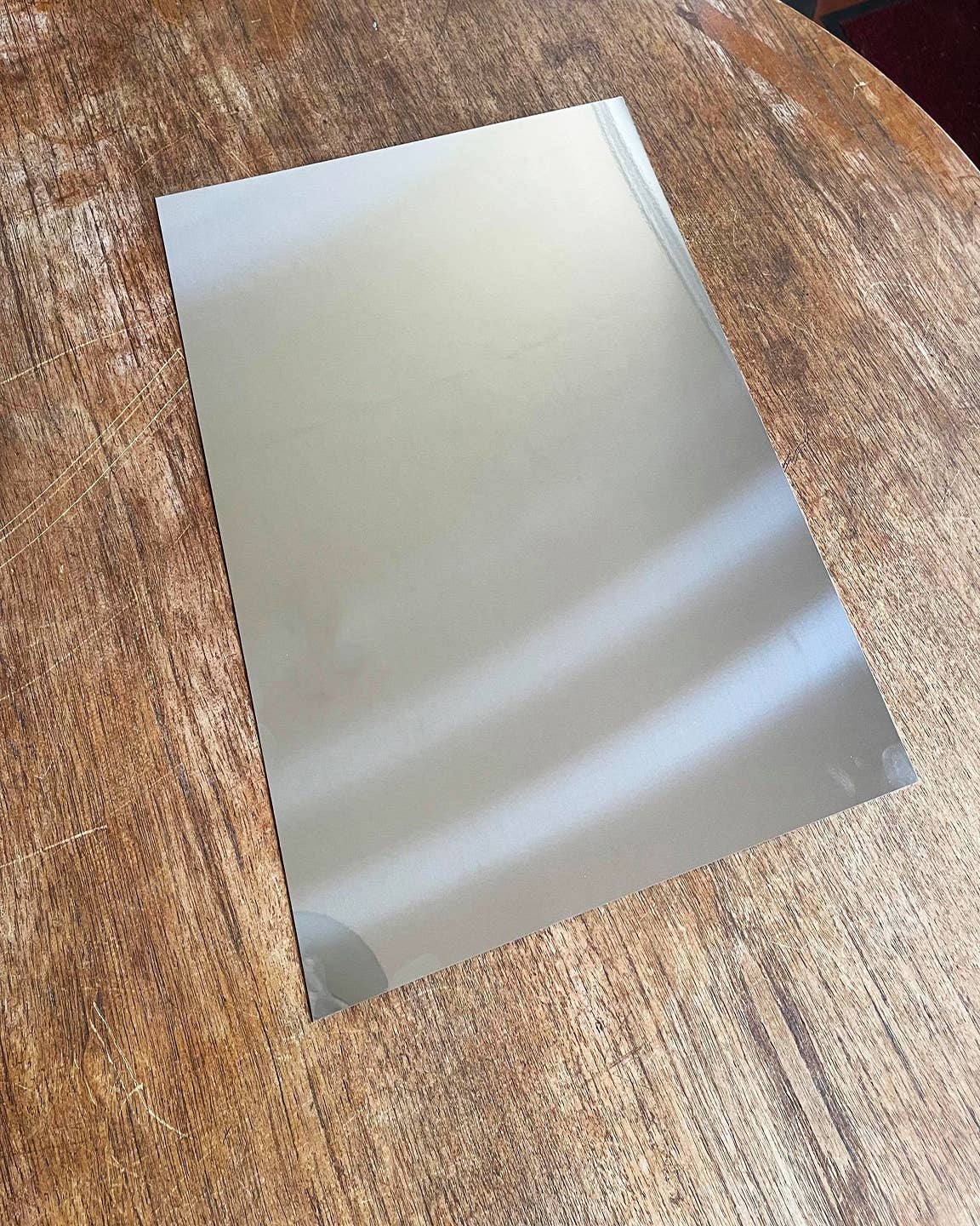 Any Image Any Text, Any Design Mirrored | Metal Sign Rectangle