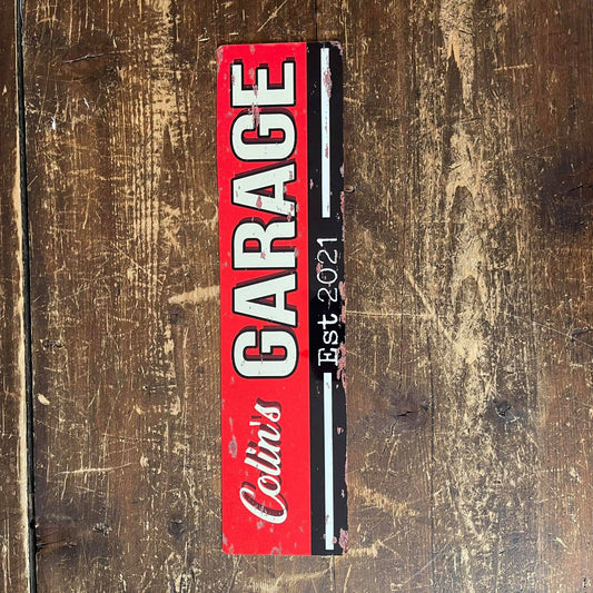 Utility Room | Metal Sign Plaque Long