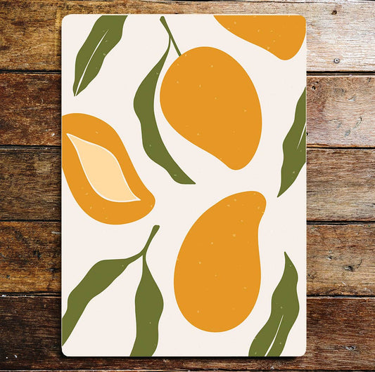 70's style mango kitchen | Metal Wall Sign