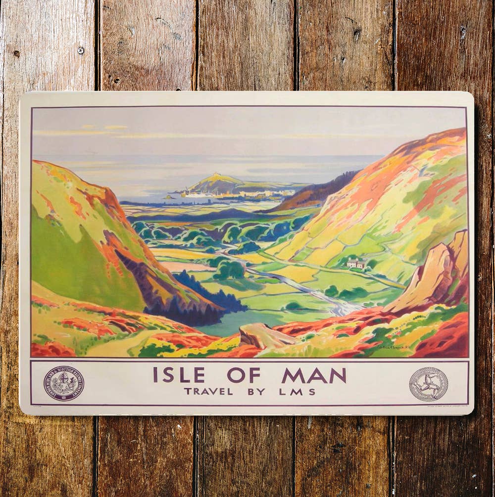 Isle Of Man By LMS | Metal Sign