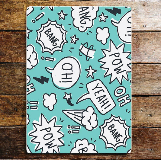 Comic Pow Pop Art | Metal Wall Sign