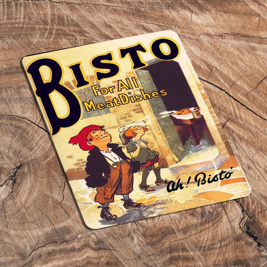Bisto For All Meat Dishes Ah Bisto | Metal Sign