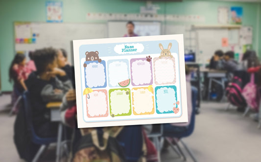 Kids Weekly Planner Whiteboard To Do List