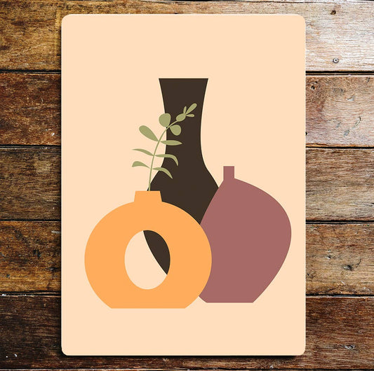 Abstract Vase Sign