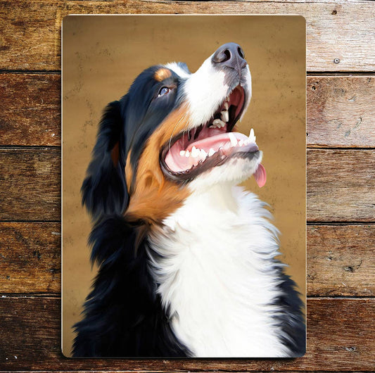 Bernese Mountain Dog | Metal Sign Plaque