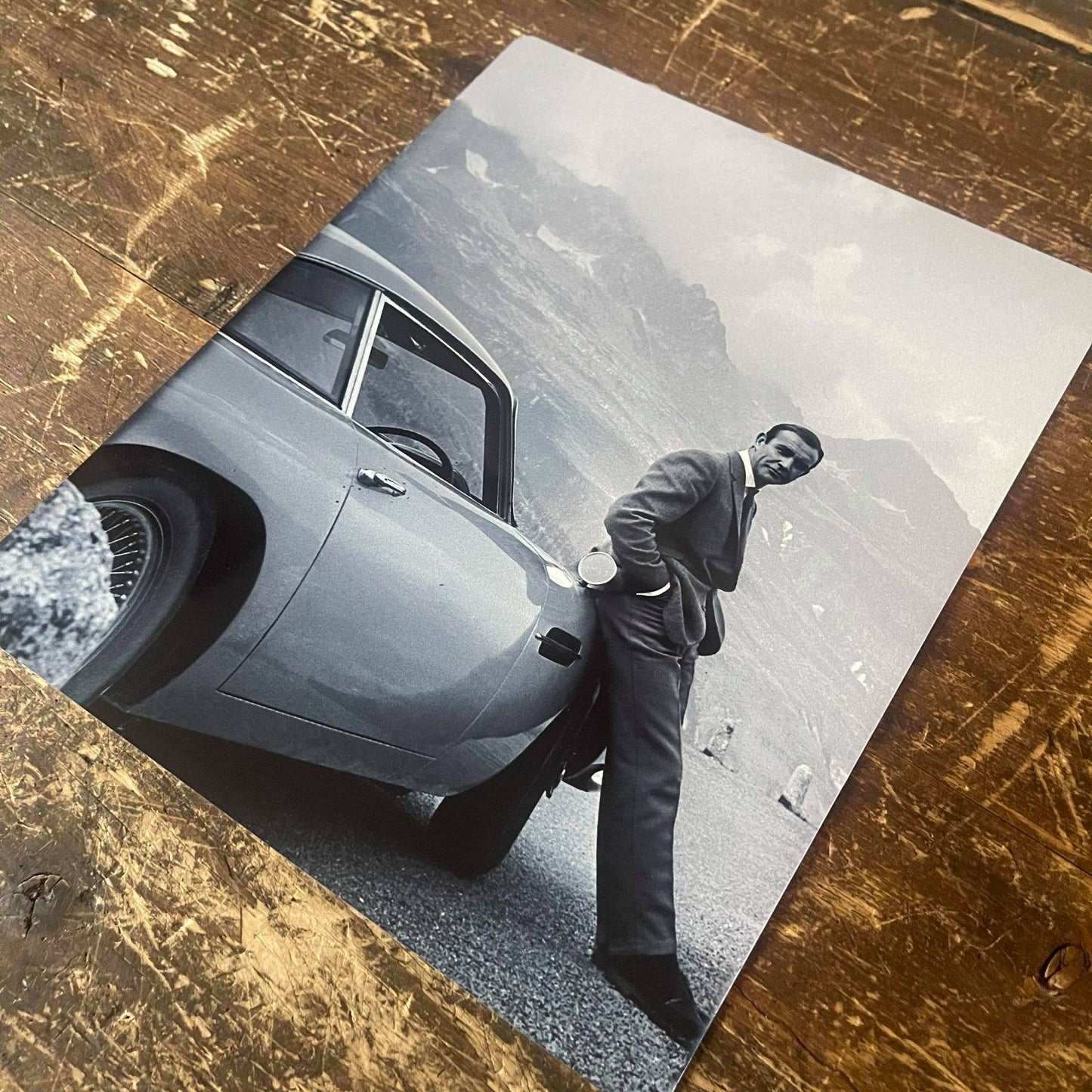 Sean Connery aston martin James Bond 007 Metal Sign