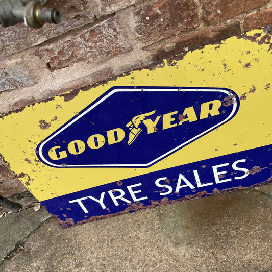 Good Year Tyres Sales Motorbike | Metal Sign