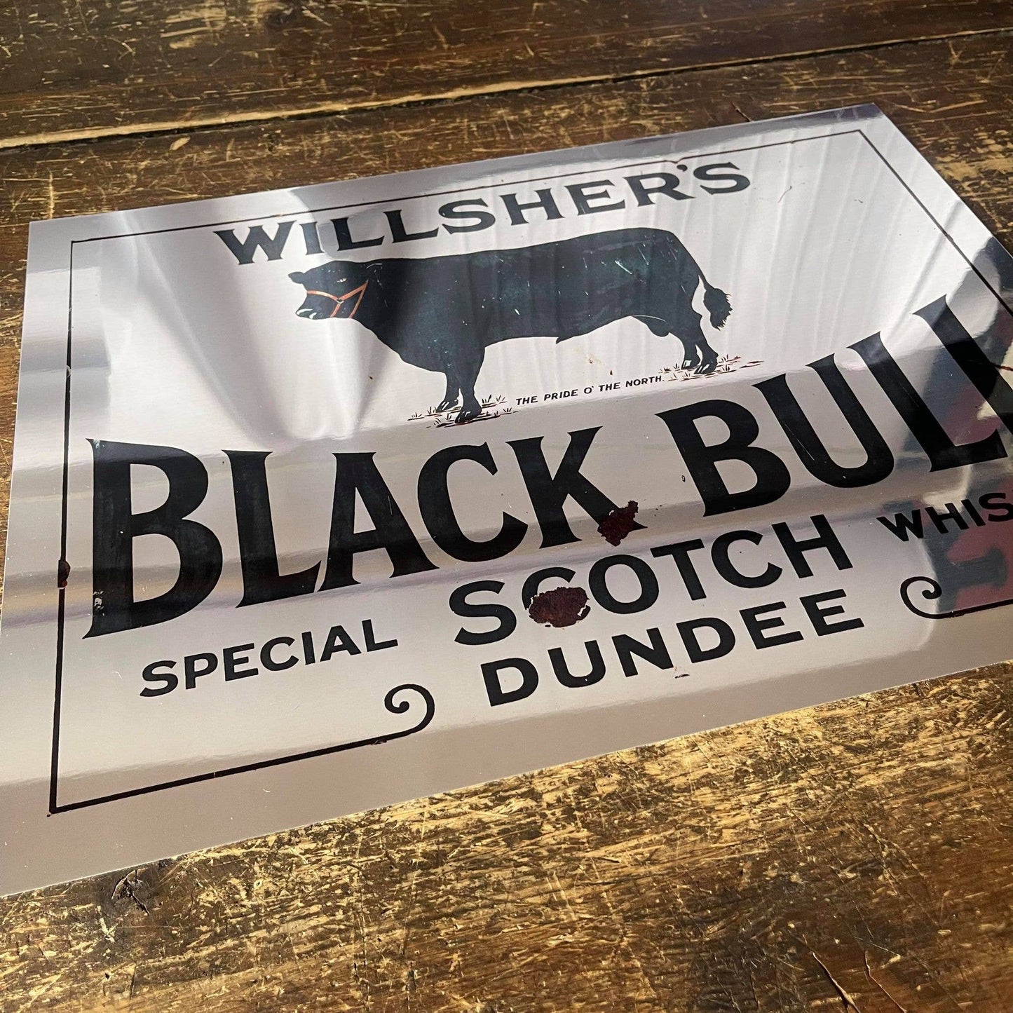 Any Image Any Text, Any Design Mirrored | Metal Sign Rectangle