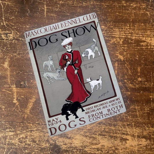 Dog Show Kennel Club Mascoutah | Metal Animal Wall Sign