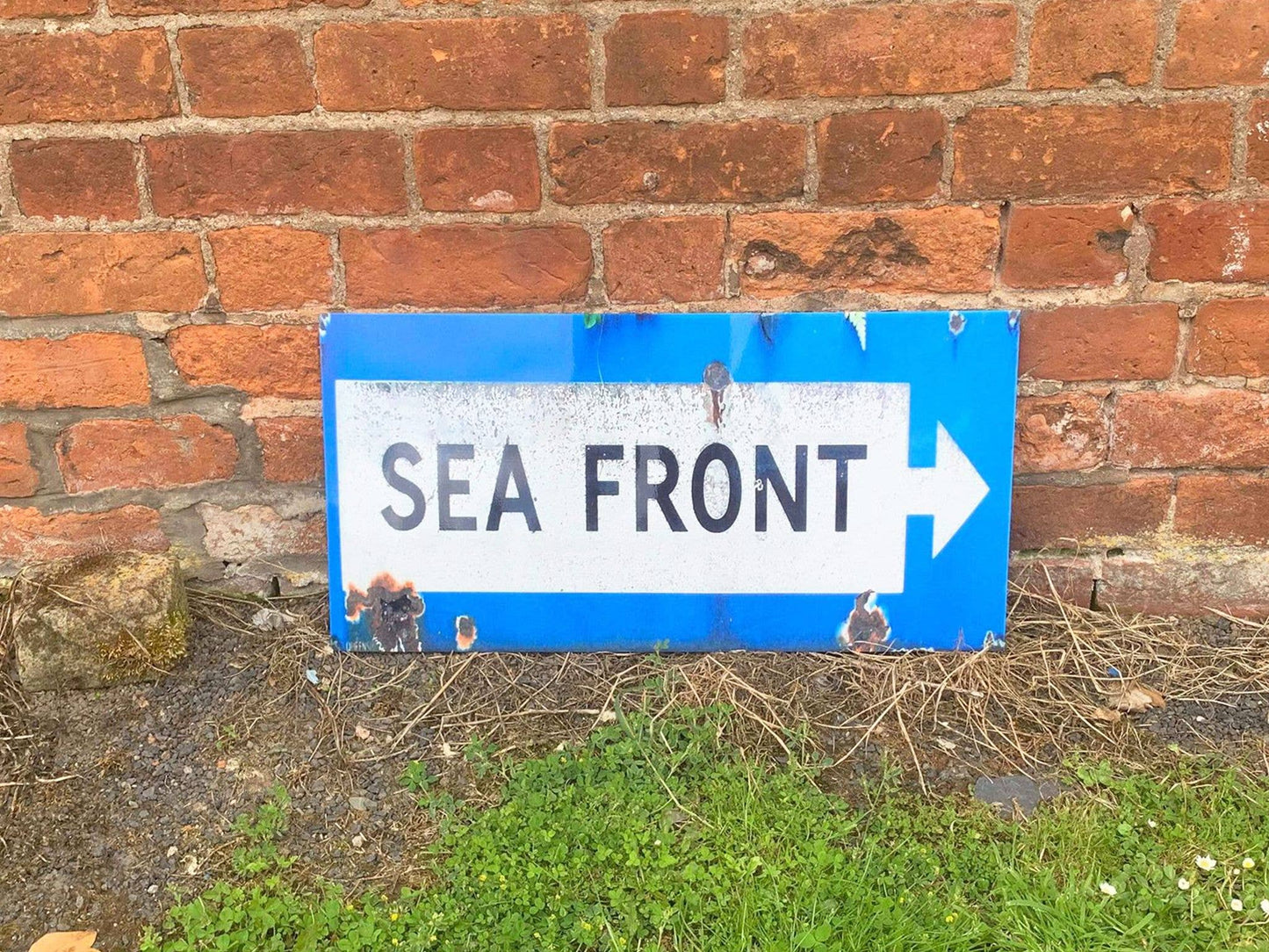 Sea Front 24 | Metal Wall Sign