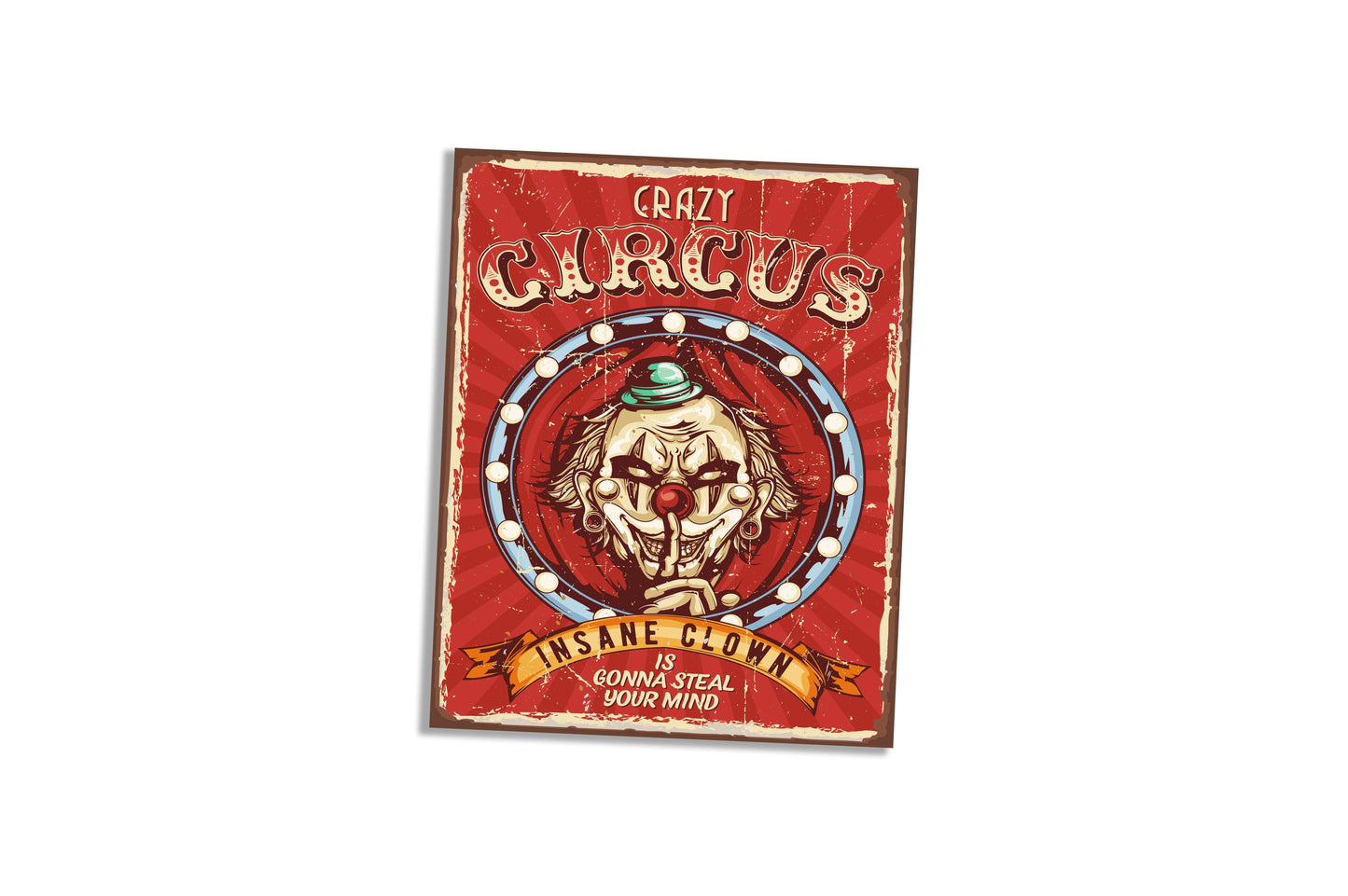 Crazy Circus | Metal Sign Plaque