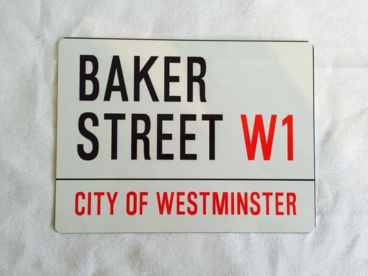 Bakers Street London Street Sign | Metal Sign