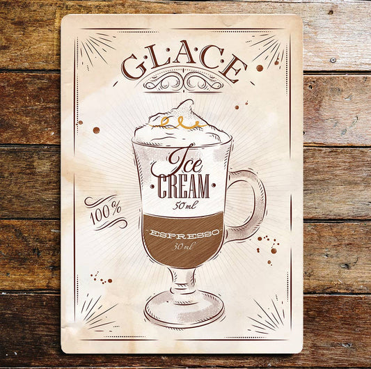 Coffee Shop Art | Metal Sign Plaque