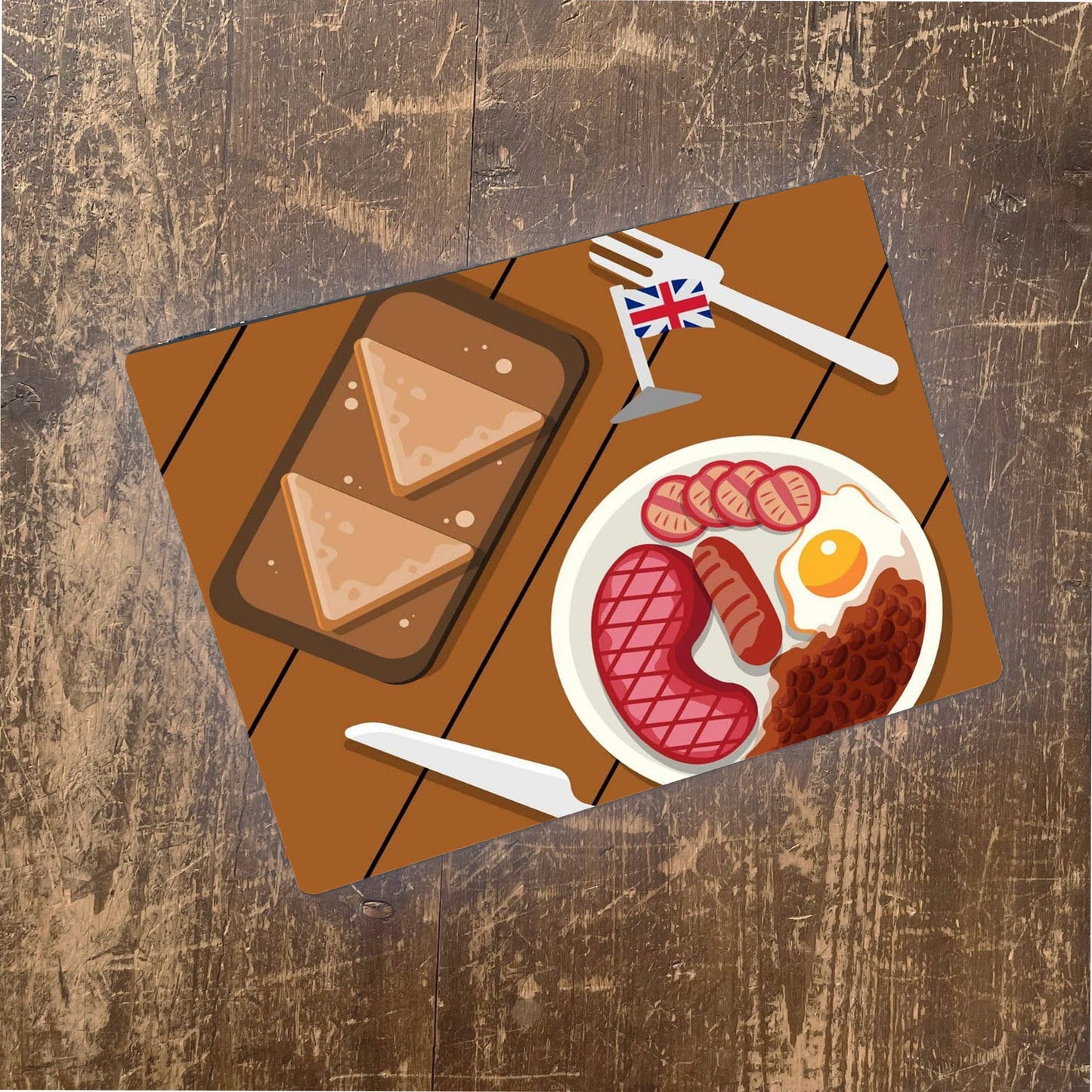 English Breakfast | Metal Retro Wall Sign