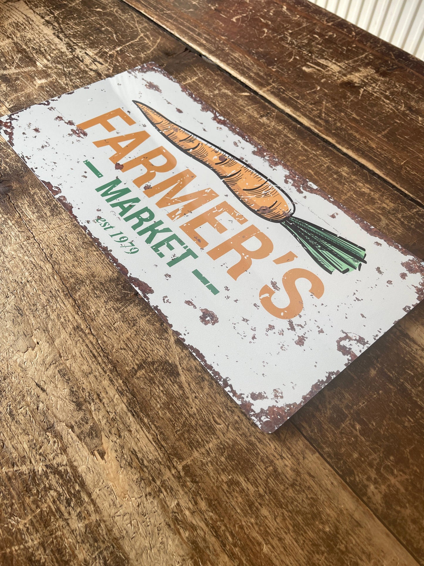 Farmers Market | Metal Sign