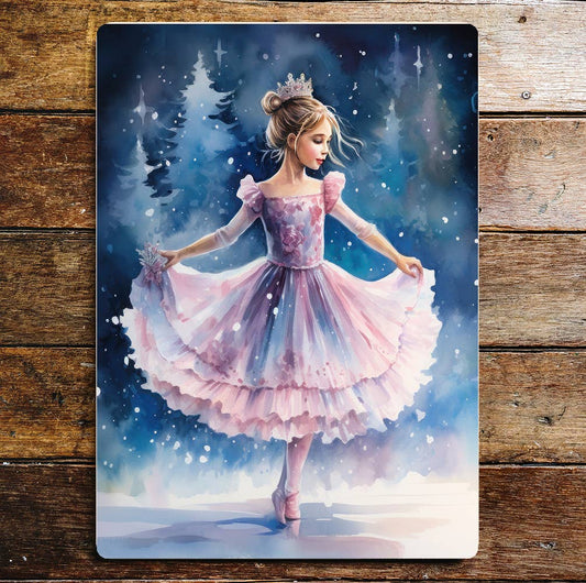 Ballerina Art | Metal Sign Plaque