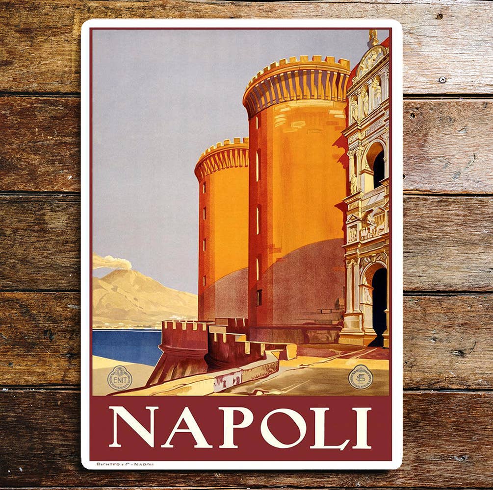 Napoli | Metal Wall Sign Plaque