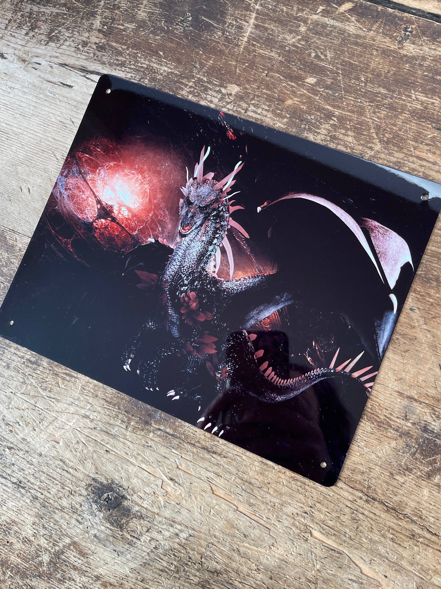 Dragon Fire | Metal Wall Sign