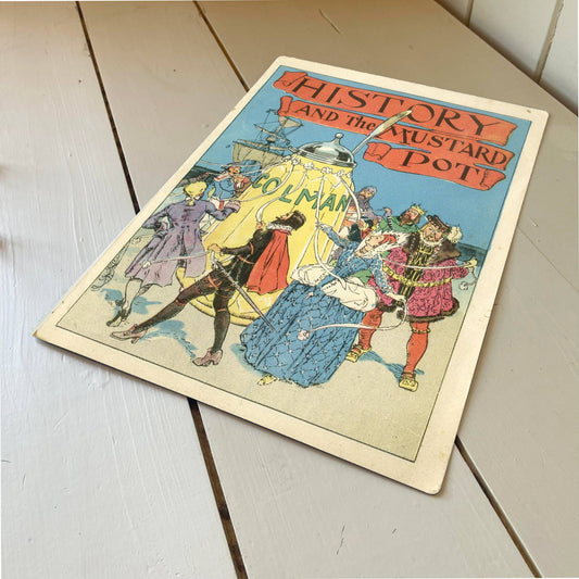 Colmans Mustard History of Mustard Pot | Metal Sign