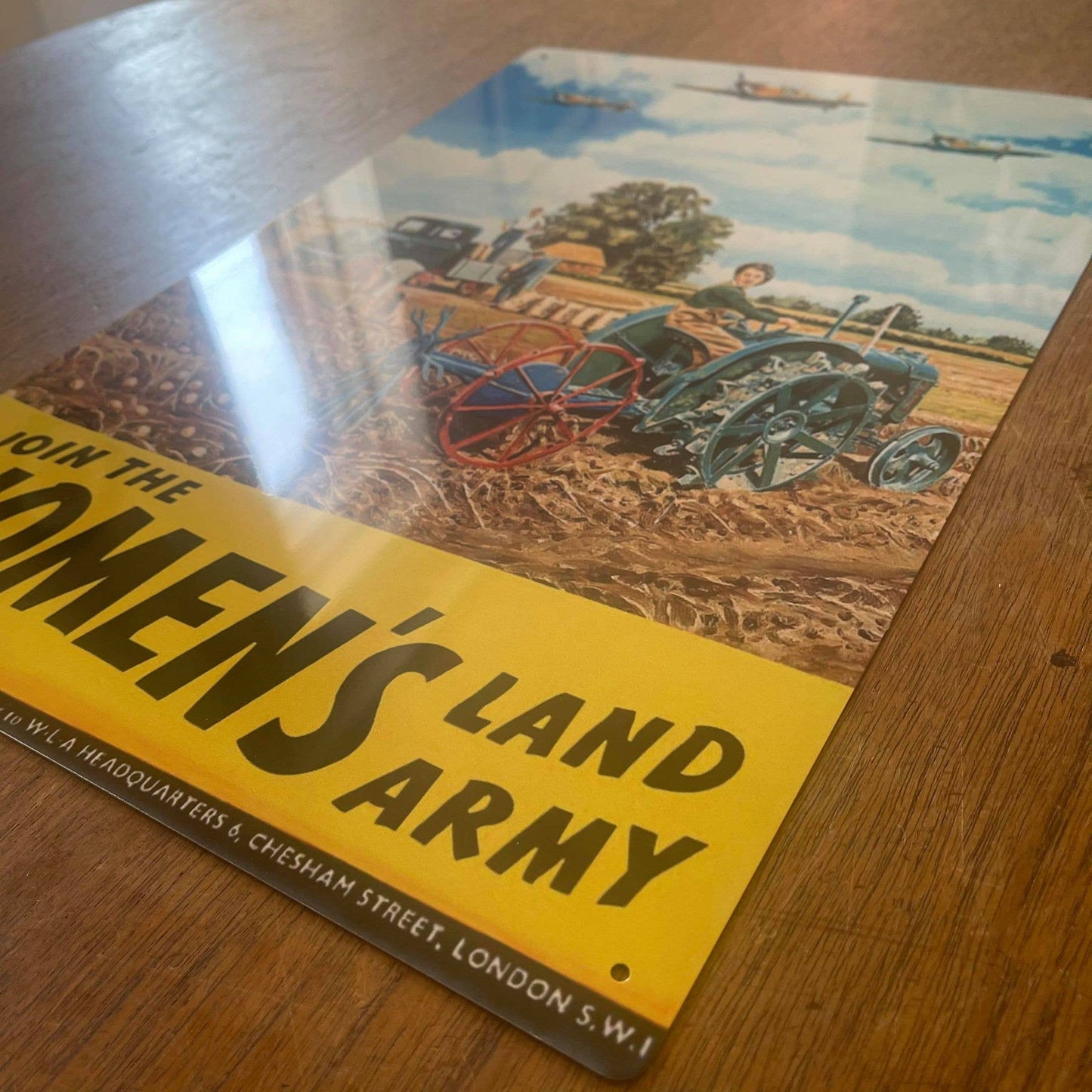 Join The Womans Land Army | Metal Sign