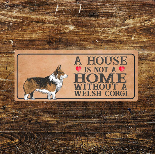 welsh corgi Dog | Metal Sign Plaque