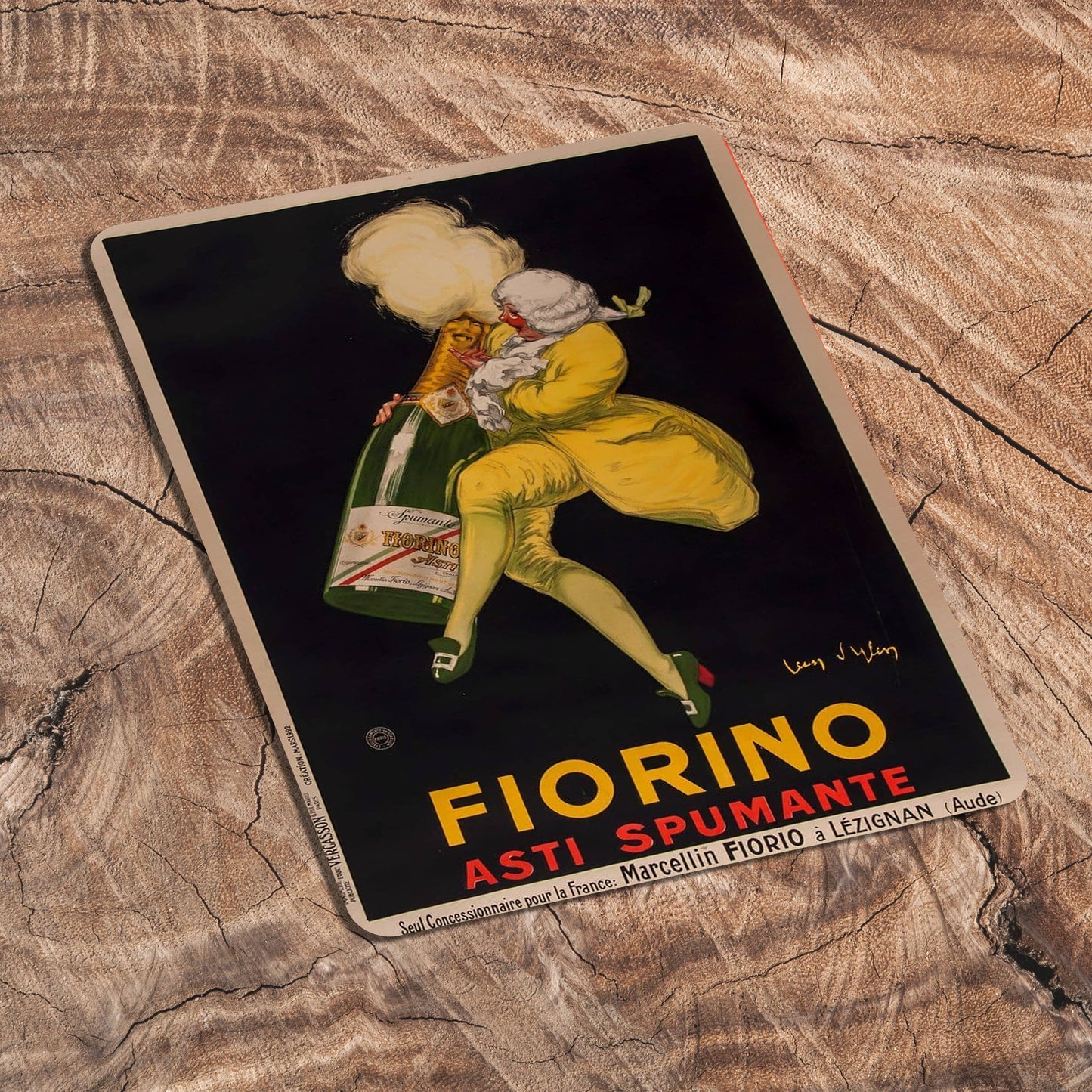 Fiorino Asti Spumante | Metal Advertising Wall Sign