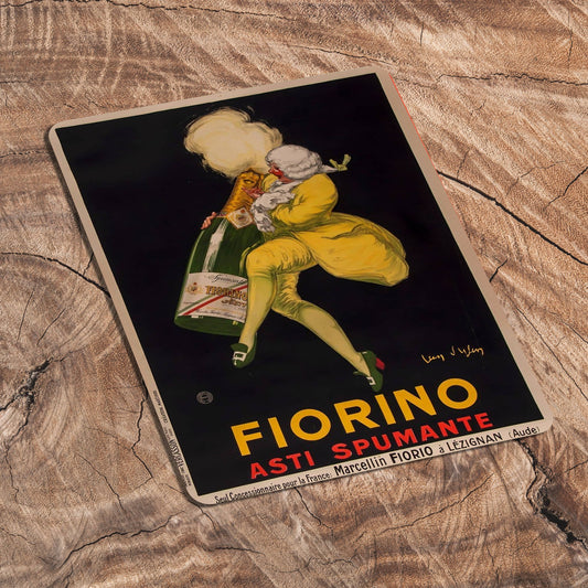 Fiorino Asti Spumante | Metal Advertising Wall Sign
