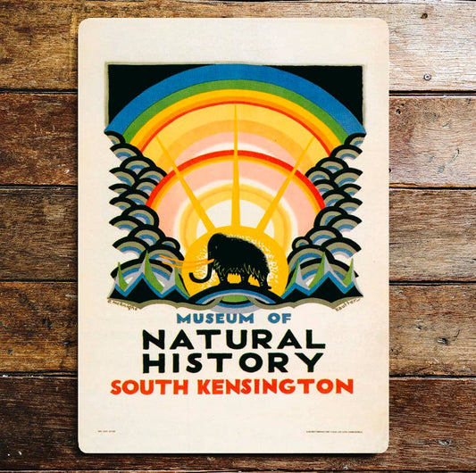 Museums Of Natural History South Kensington | Metal Sign