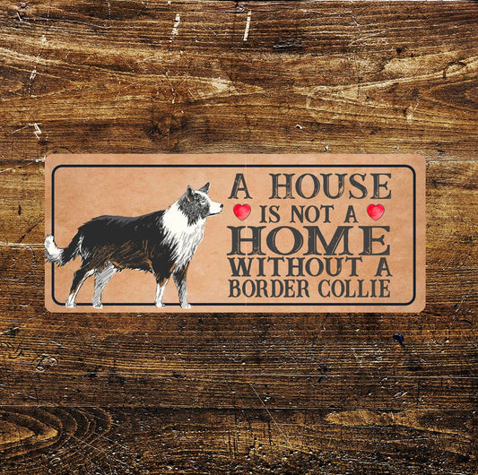 Border collie Dog | Metal Sign Plaque