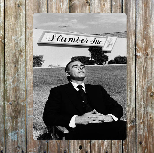 Sean Connery Diamonds are forever Movie Metal Wall Sign