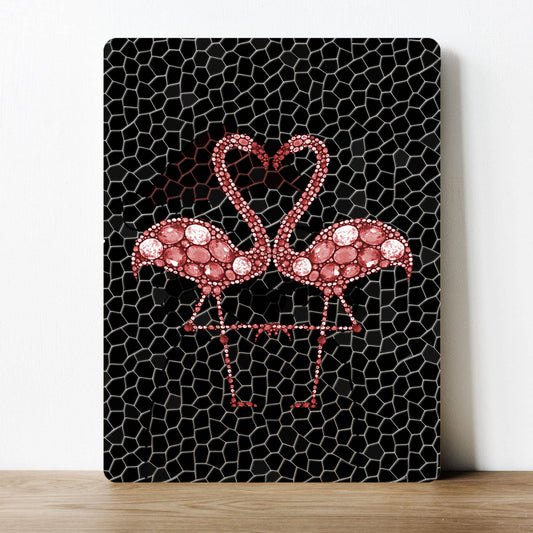 Flamingo Love Cute | Metal Sign Plaque