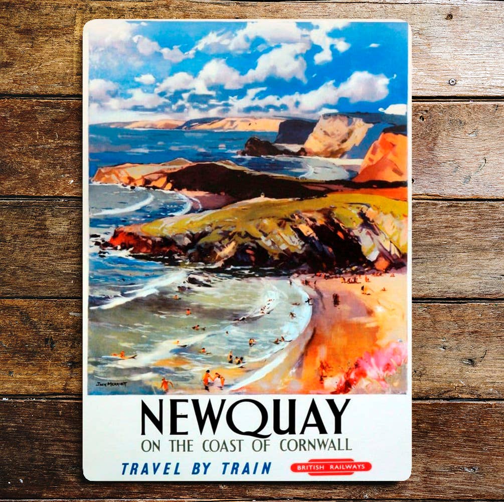 Newquay British Railways Southern Region | Metal Sign