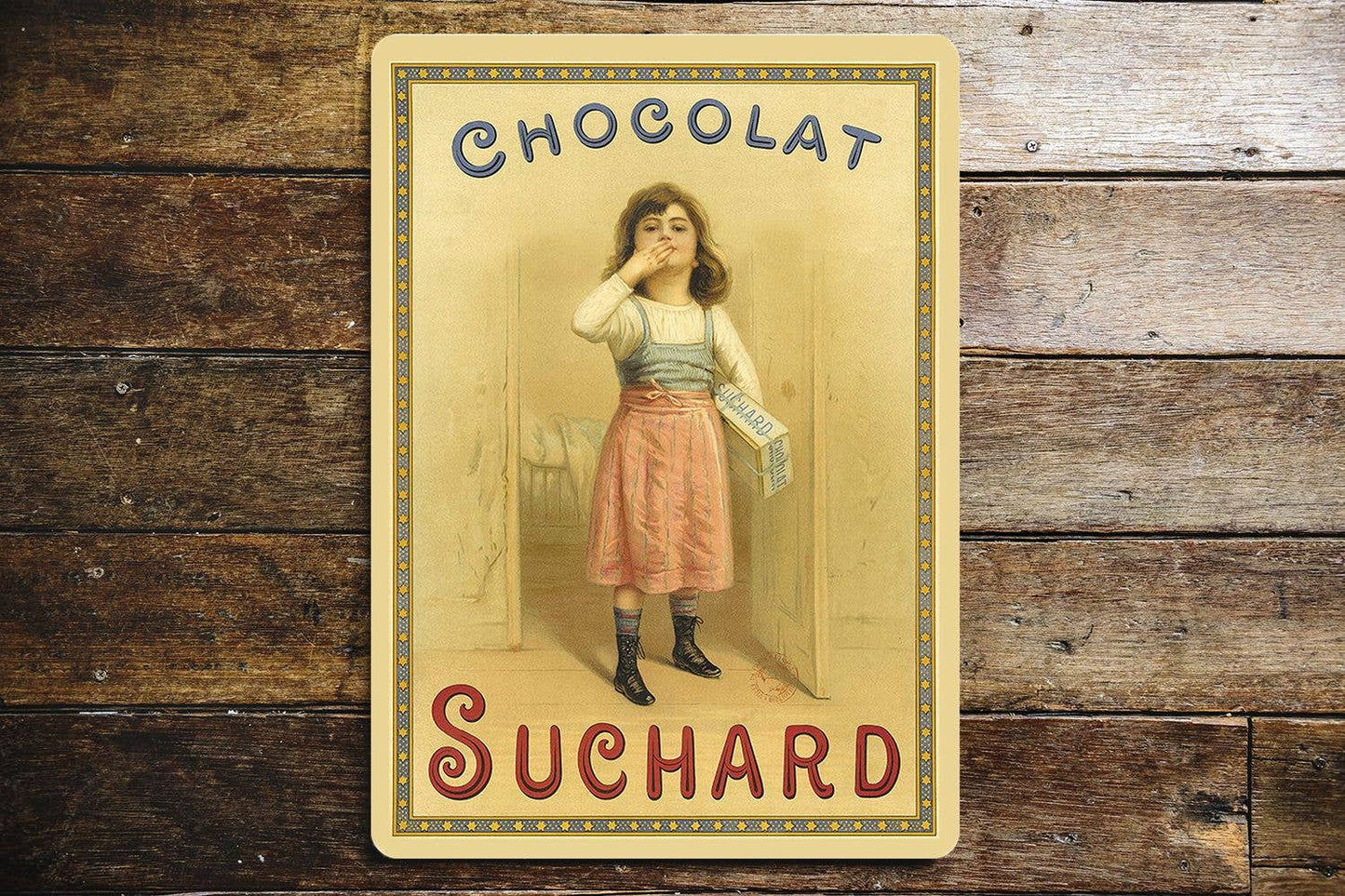 Chocolate Shard French Reproduction | Metal Sign