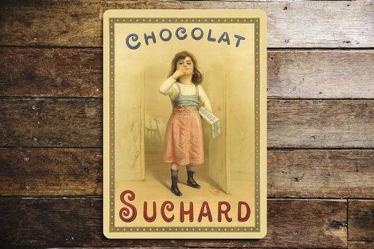 Chocolate Shard French Reproduction | Metal Sign