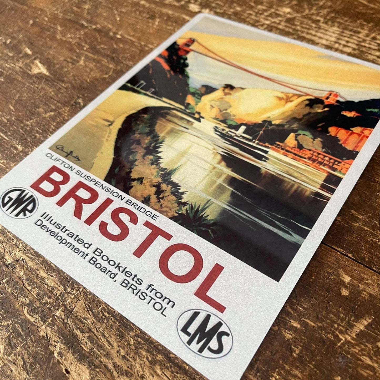 Bristol Clifton Suspension Bridge | Metal Sign