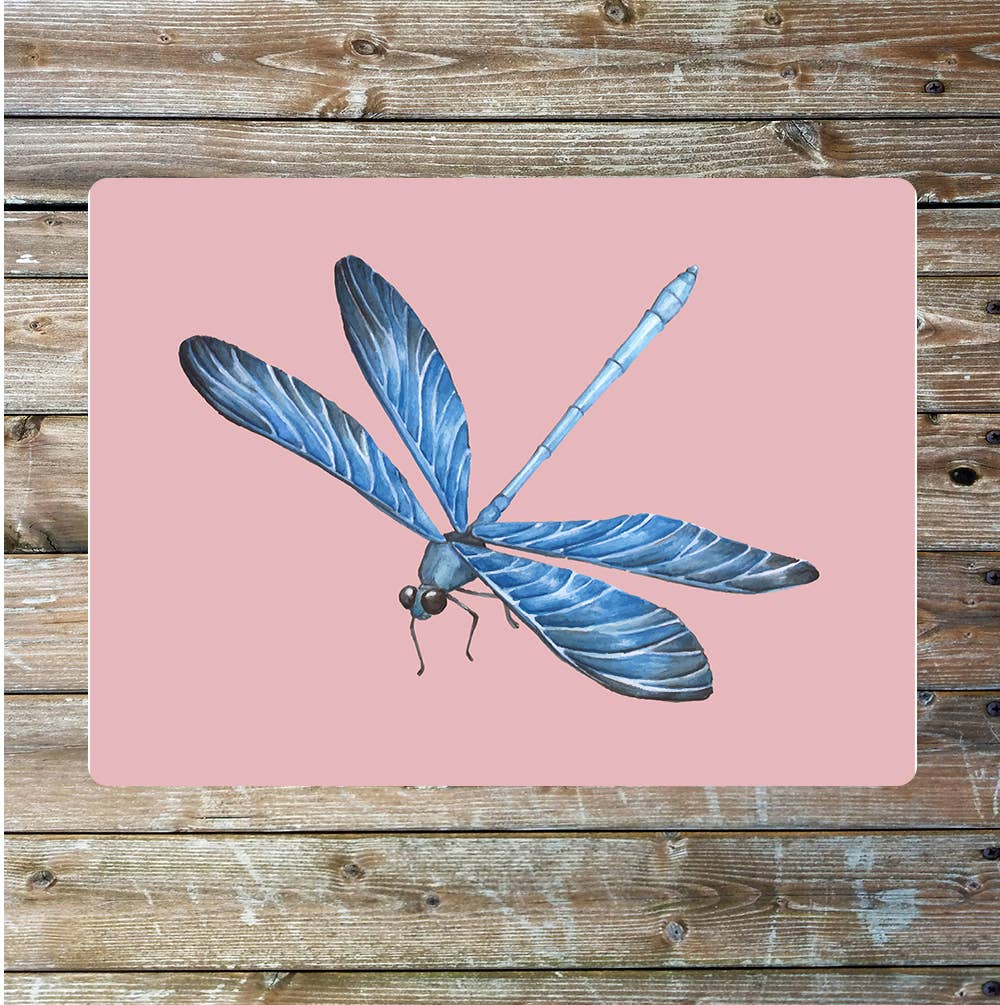 Dragonfly wildlife nature art wall art | Metal Sign Plaque