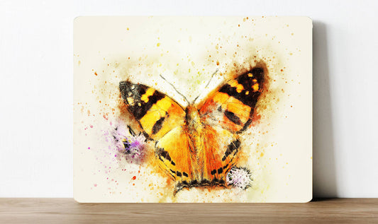 Butterfly watercolour artwork | Metal Sign Plaque